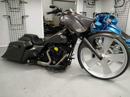 Muscle Harley Touring Chrome Wheels