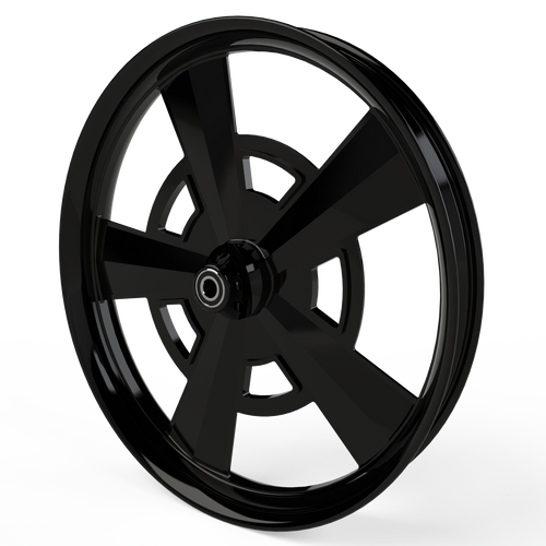 Muscle Harley Touring Black Wheels