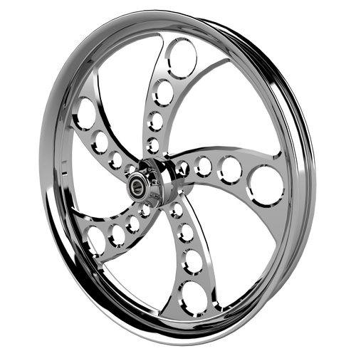 Silencer Harley Touring Chrome Wheels