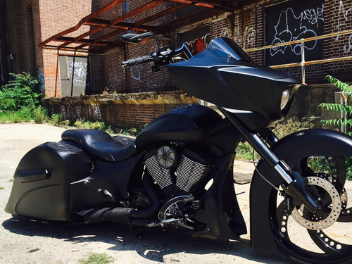 Super Sonic Harley Touring Black Wheels