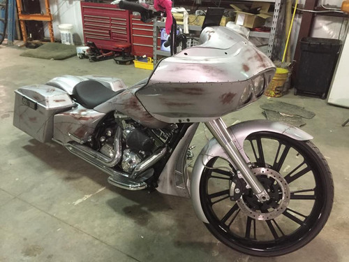 Switch Blade Harley Touring Black Wheels