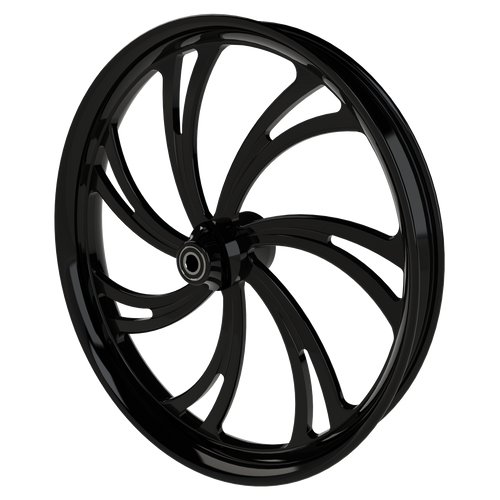 V Arm Harley Touring Black Wheels