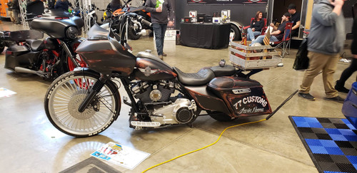 Big Fatty Harley Touring Chrome Wheels