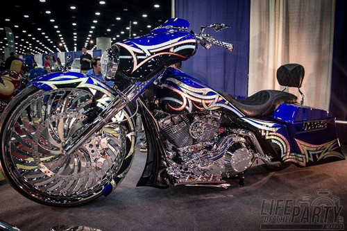 Hurricane Harley Touring Chrome Wheels