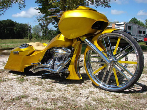 Money Maker Harley Touring Chrome Wheels