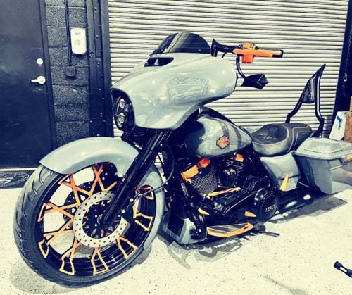 OG.05 Harley Touring Black Double Cut Wheels