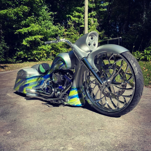 Crusade Harley Touring Chrome Wheels