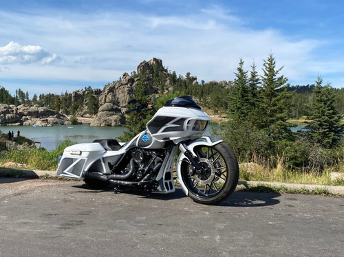 Stiletto Harley Touring Black Double Cut Wheels