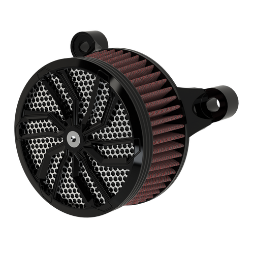 D6 Air Cleaner in black D6 Air Cleaner in black