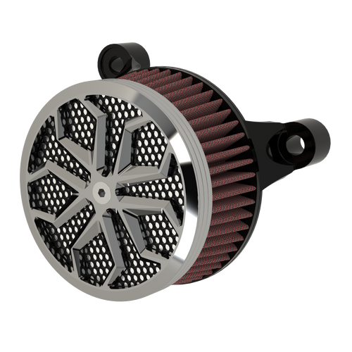 Diablo Matching Air Cleaner in chrome