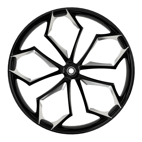 Diablo 3D Harley Black Double Cut Wheels