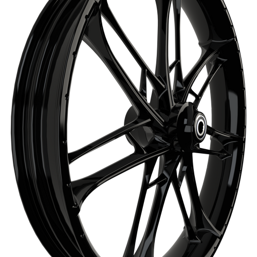 32 Inch Gran Sport 3D Black Harley Wheel