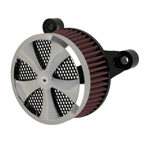 Classic Air Cleaner in chrome