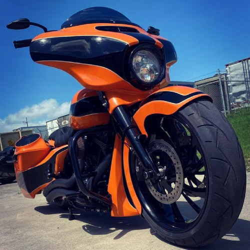 Villas Harley Softail | Dyna | Sportster Black Wheels