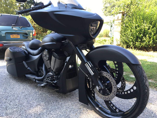 Super Sonic Harley Softail | Dyna | Sportster Black Wheels