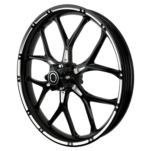 PS.05 Harley V-Rod Black Double Cut Wheels