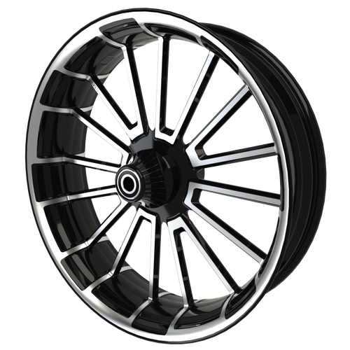 OG.22 Harley V-Rod Black Double Cut Wheels