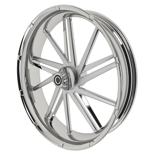 GT2 Harley V-Rod Chrome Wheels with chrome insert