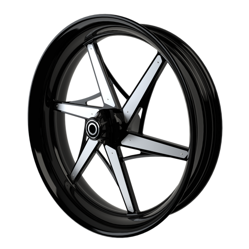 GT6Sixer Harley V-Rod Black Wheels with raw insert