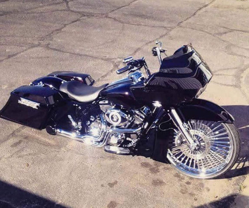 Big Fatty Harley Touring Chrome Wheels