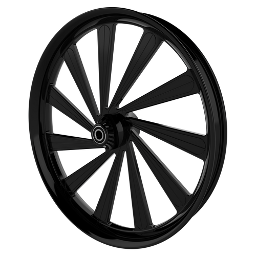 Derailed Harley V-Rod Black Wheels