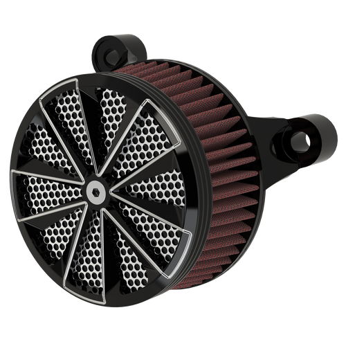 Spartus Air Cleaner in Black Contrast Cut Spartus Air Cleaner in Black Contrast Cut