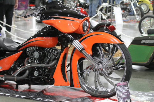 V Arm Harley V-Rod Chrome Wheels