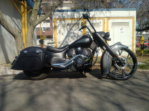 Blade Runner Harley Pan America Black Double Cut Wheels