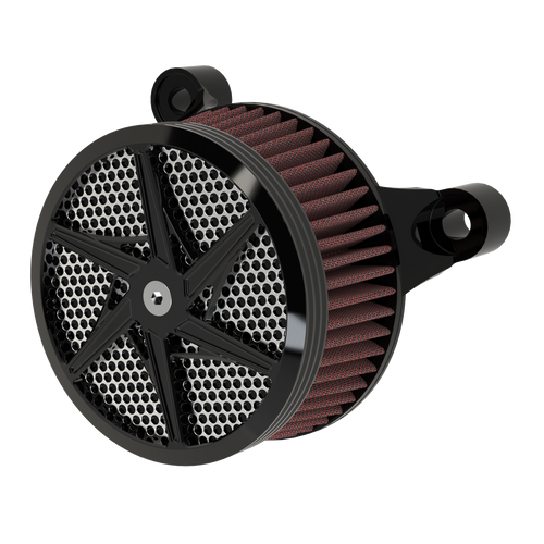 GT6Sixer air cleaner in black