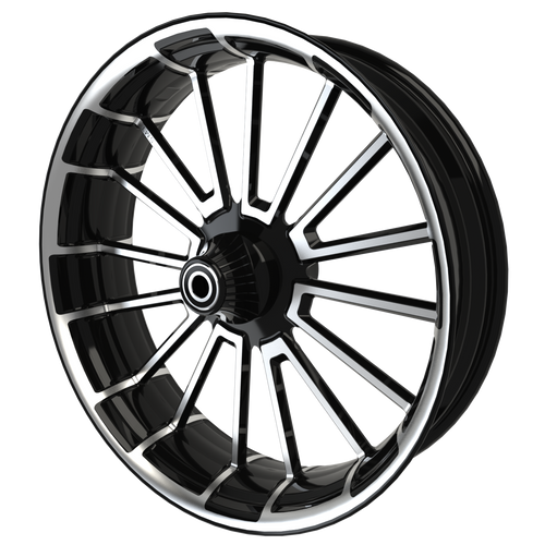 OG.22 Harley Pan America Black Double Cut Wheels