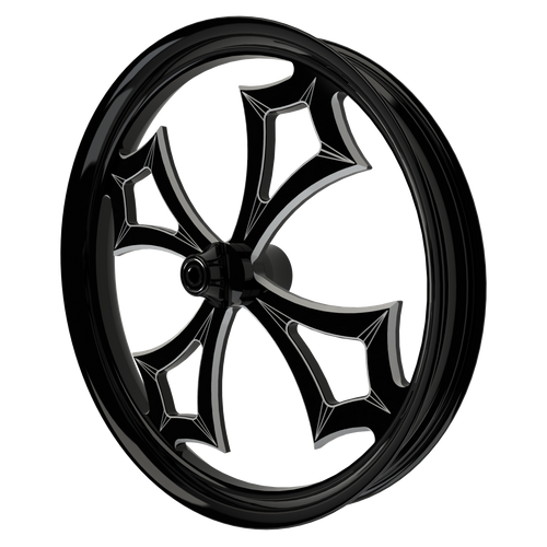 Barbaric Tendencies Harley Pan America Black Double Cut Wheels