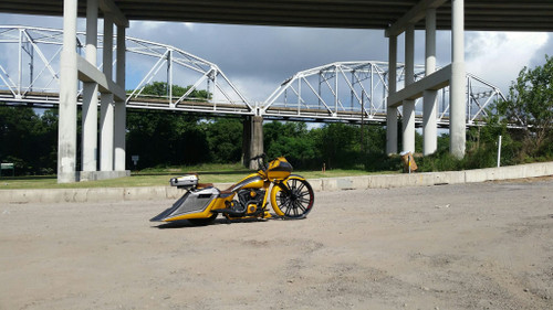 Dirty Deeds Harley Pan America Black Double Cut Wheels