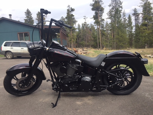 V Arm Harley Pan America Black Double Cut Wheels