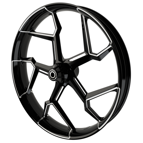 Technik Harley V-Rod Black Double Cut Wheels