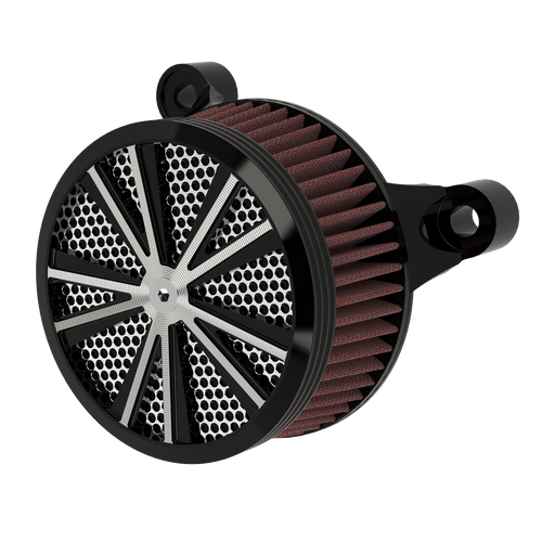 Hot Rod Air Cleaner in black double cut