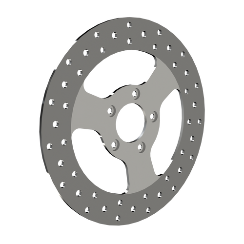 RetroSpec 08 11.5" & 11.8" solid rotor in polished