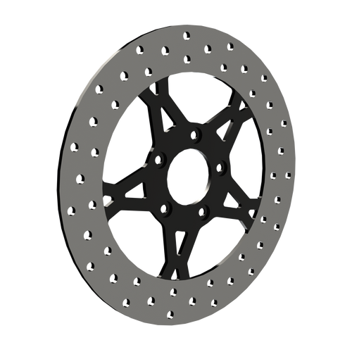 RetroSpec 10 11.5" & 11.8" solid rotor in black RetroSpec 10 11.5" & 11.8" solid rotor in black