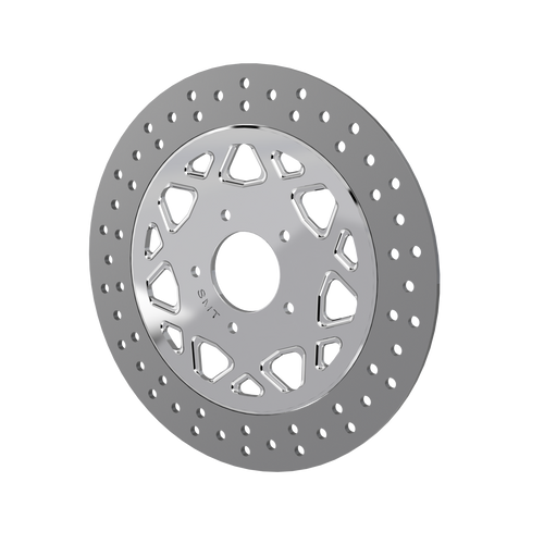RetroSpec 13 11.5" & 11.8" floating rotor in polished RetroSpec 13 11.5" & 11.8" floating rotor in polished
