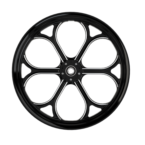 RetroSpec 05 Harley Touring Black Double Cut Wheels