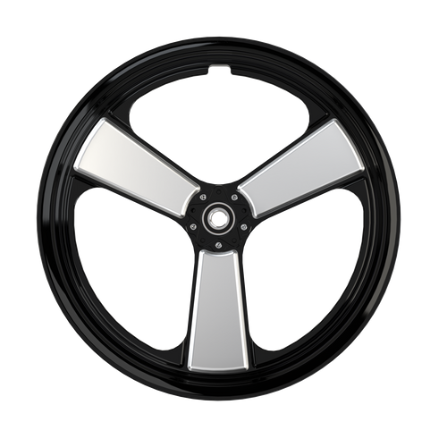 RetroSpec 08 Harley Touring Black Double Cut Wheels