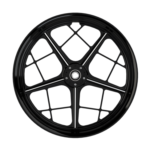 RetroSpec 02 Metric Black Double Cut Wheels