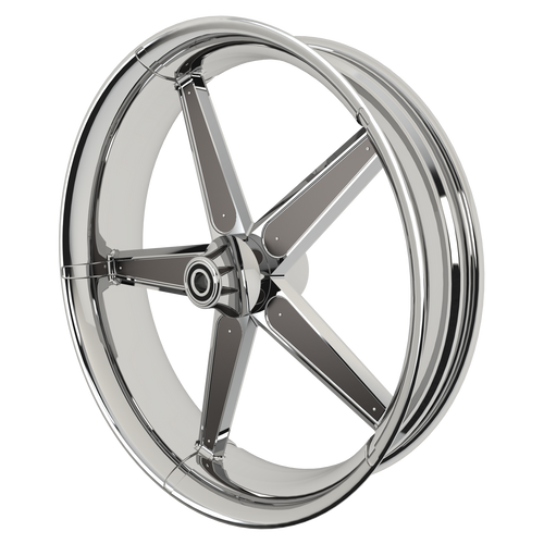 GT1 Indian Chrome Wheels with color insert