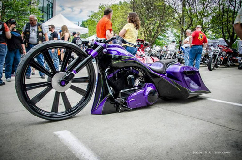 Hot Rod Indian Black Wheels