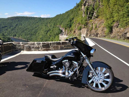 Derailed Indian Chrome Wheels