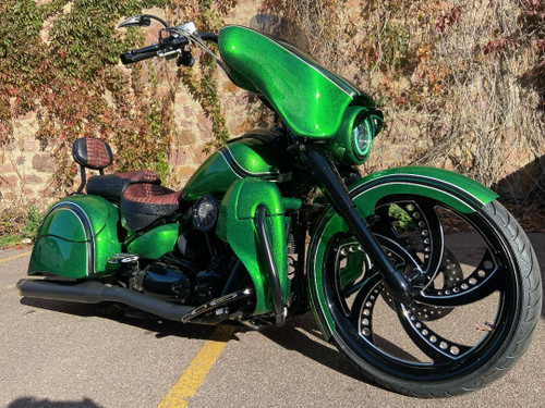 Super Sonic Indian Black Double Cut Wheels