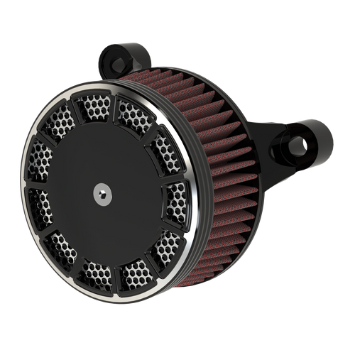 OG.19 air cleaner in black double cut OG.19 air cleaner in black double cut