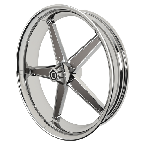GT1 Metric Chrome Wheels with color insert