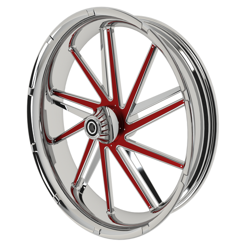 GT2 Metric Chrome Wheels with color insert