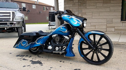 Elliptical Illusion Metric Black Wheels