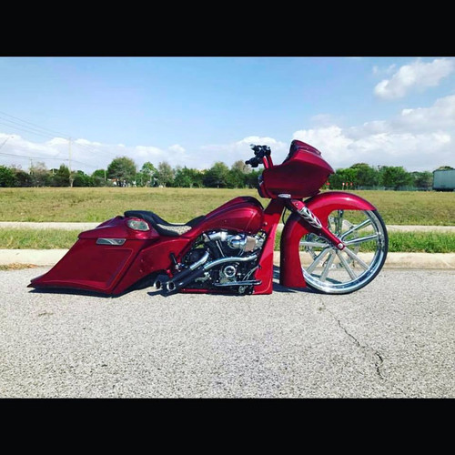 Syndicate Harley V-Rod Chrome Wheels